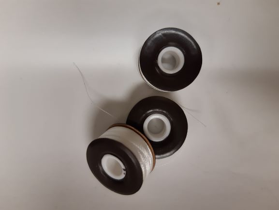 Bobbins with Paper Sides